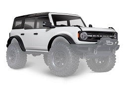 Traxxas 9211L Body Ford Bronco complete Oxford White (painted) (8469601059053)