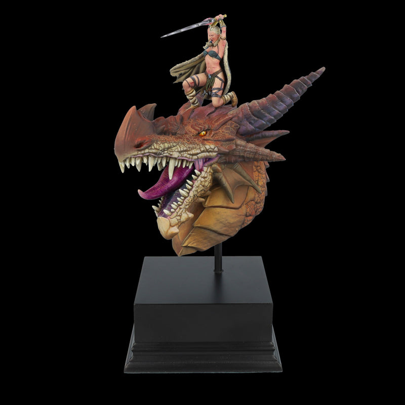 Scale 75 STCR-009 Busts The Chronicles of Run Thaal Dragon Fury 1:12