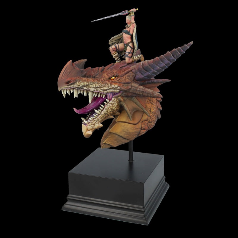 Scale 75 STCR-009 Busts The Chronicles of Run Thaal Dragon Fury 1:12