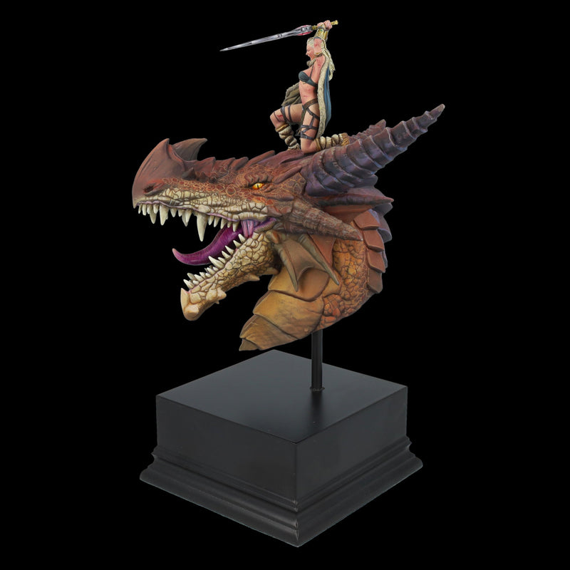 Scale 75 STCR-009 Busts The Chronicles of Run Thaal Dragon Fury 1:12