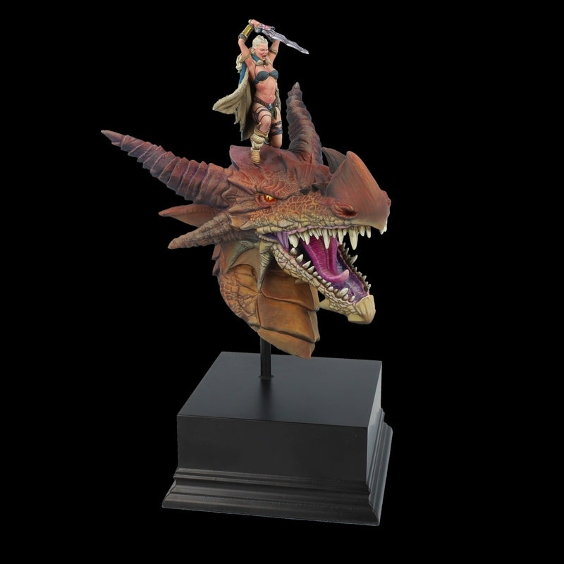 Scale 75 STCR-009 Busts The Chronicles of Run Thaal Dragon Fury 1:12