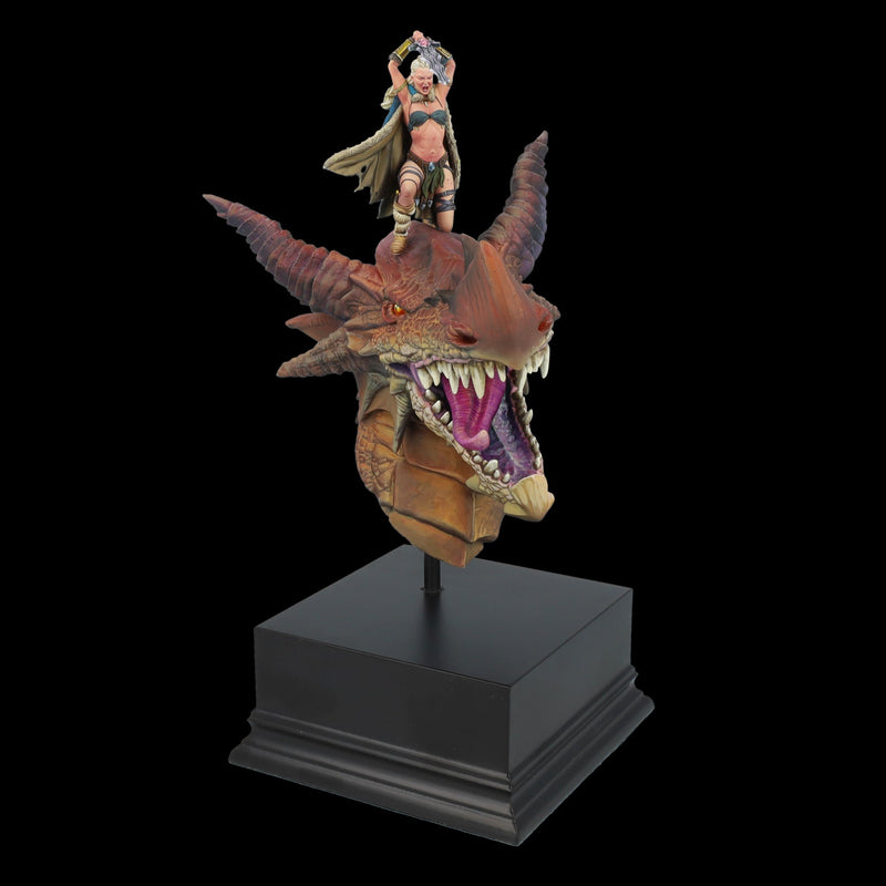 Scale 75 STCR-009 Busts The Chronicles of Run Thaal Dragon Fury 1:12