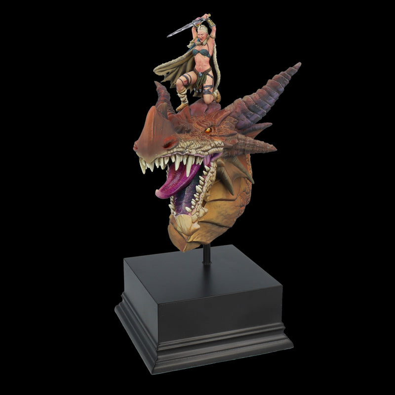 Scale 75 STCR-009 Busts The Chronicles of Run Thaal Dragon Fury 1:12