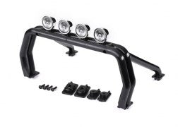 Traxxas 9262R Roll bar (black)/ mounts (front (2) rear (left & right)) (fits #9212 body)