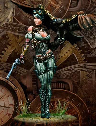 Scale 75 SWS-003 Figures Steampunk Wargames Jessica Thunderhawk 35mm