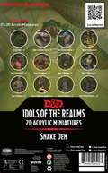 WizKids D&D Idols of the Realms Scales & Tails Snake Den 2D Set - WZK94522