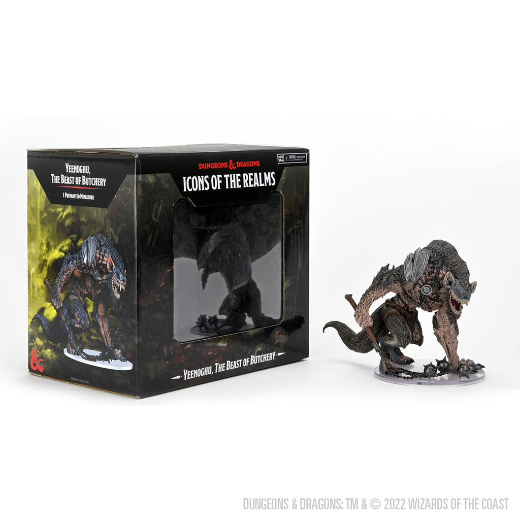 WizKids D&D Icons of the Realms Yeenoghu The Beast of Butchery Figure