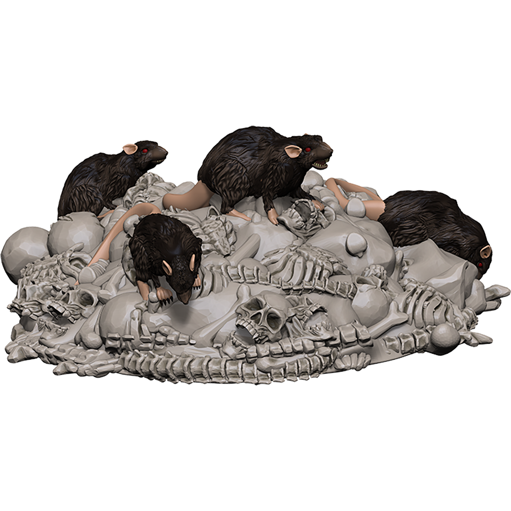 WizKids D&D Icons of the Realms Adventure in a Box Wererat Den Wargaming Scenery (4)