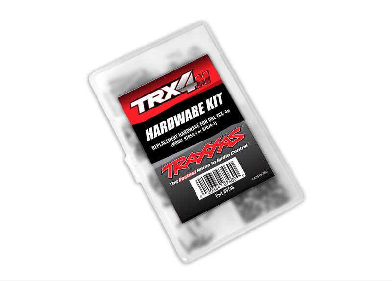 Traxxas 9746 Hardware kit complete (contains all hardware used on 1/18 Trx4-M) - Hobby City NZ