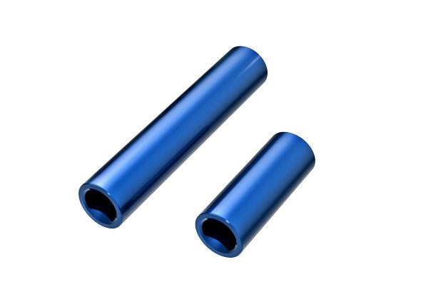 Traxxas 9752-BLUE Driveshafts center female 6061-T6 aluminum (blue-anodized)