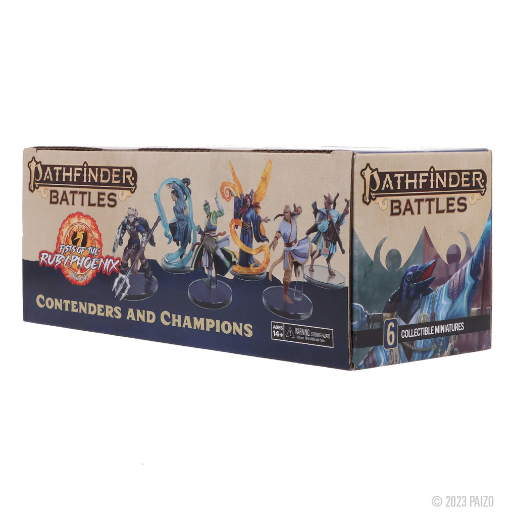 WizKids Pathfinder Battles Fists of the Ruby Phoenix Contenders and Champions Miniature Boxed Set (2)