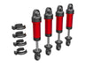 Traxxas 9764-RED Shocks GTM 6061-T6 aluminum (red-anodized) (4) (8120434098413)
