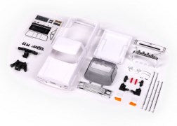 Traxxas 9812 BODY TRX-4M FORD F150 WHITE UNASSM