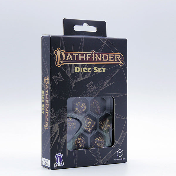 Q Workshop SPAT29 Pathfinder Dice Set: Avistan (9003917213933)