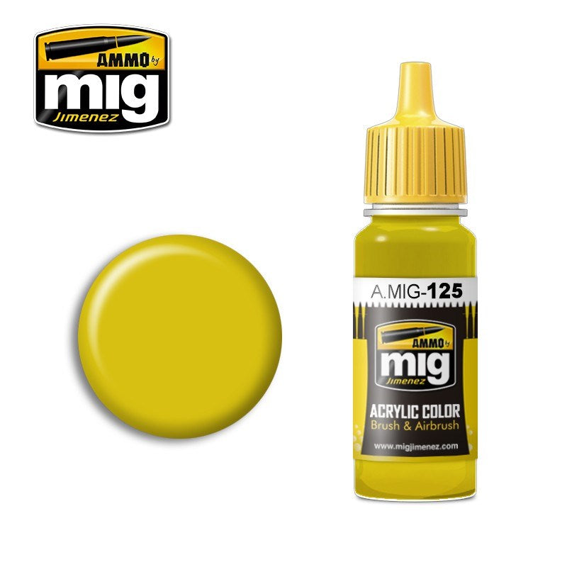 AMMO by Mig Jimenez A.MIG-0125 GOLD YELLOW (RLM04 GELB)