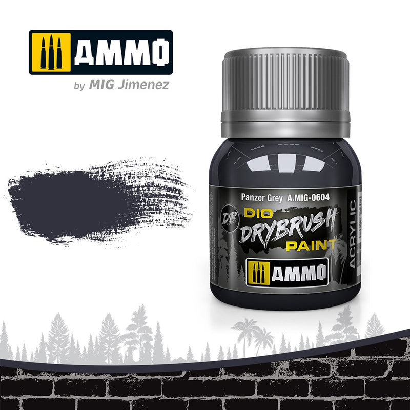 AMMO of Mig Jimenez A.MIG-0604 Drybrush Panzer Grey