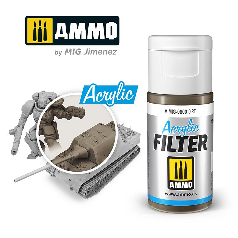 AMMO by Mig Jimenez 0800 ACRYLIC FILTER Dirt