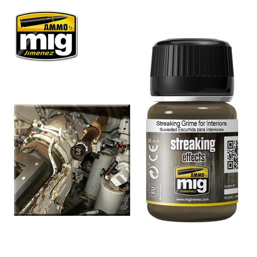 AMMO by Mig Jimenez A.MIG-1200 STREAKING GRIME FOR INTERIORS (1885170794545)