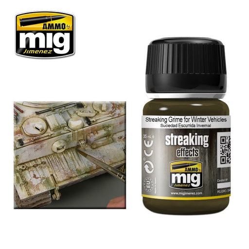 AMMO by Mig Jimenez A.MIG-1205 STREAKING GRIME FOR WINTER VEHICLES (1885171318833)