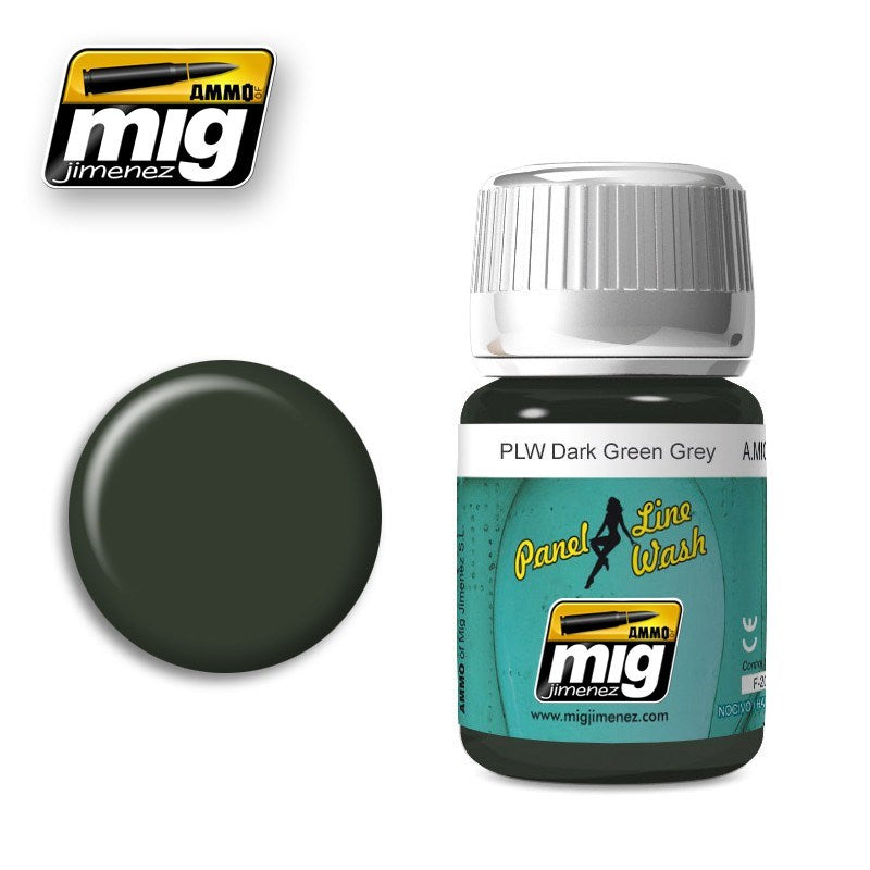 AMMO by Mig Jimenez A.MIG-1608 PLW DARK GREEN GREY