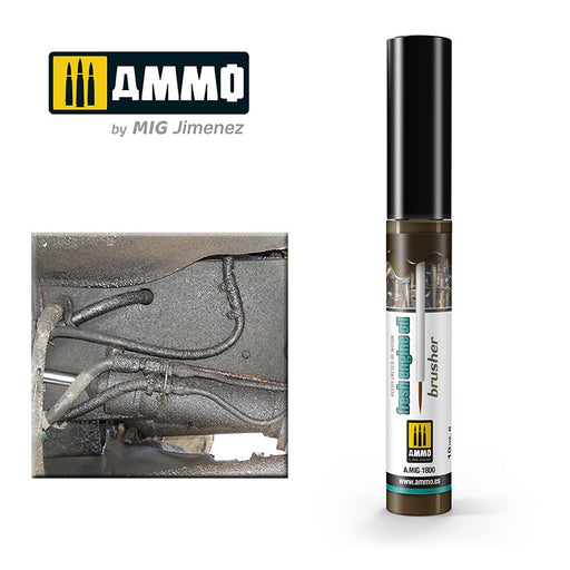 AMMO by Mig Jimenez 1800 EFFECTS BRUSHER - Fresh Engine Oil (6657325563953)
