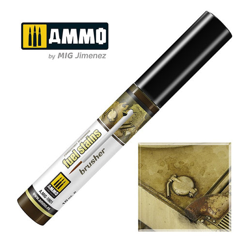 AMMO by Mig Jimenez 1801 EFFECTS BRUSHER - Fuel Stains (6657325727793)