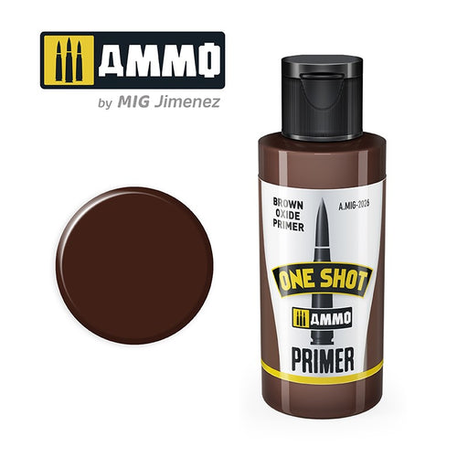 AMMO by Mig Jimenez A.MIG-2026 ONE SHOT PRIMER - BROWN OXIDE PRIMER - Hobby City NZ