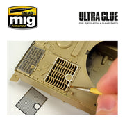 AMMO by Mig Jimenez A.MIG-2031 ULTRA GLUE - FOR ETCH CLEAR PARTS & MORE (acrylic waterbase glue) - Hobby City NZ