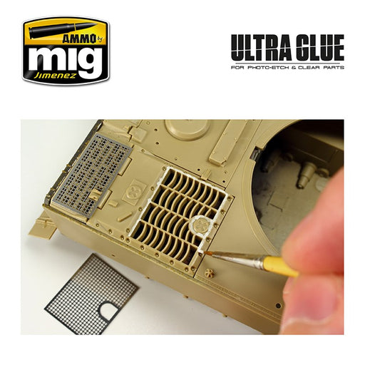 AMMO by Mig Jimenez A.MIG-2031 ULTRA GLUE - FOR ETCH CLEAR PARTS & MORE (acrylic waterbase glue) (8170393960685)