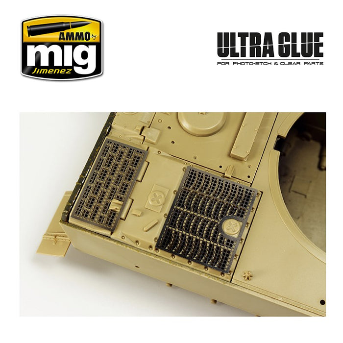 AMMO by Mig Jimenez A.MIG-2031 ULTRA GLUE - FOR ETCH CLEAR PARTS & MORE (acrylic waterbase glue) (8170393960685)