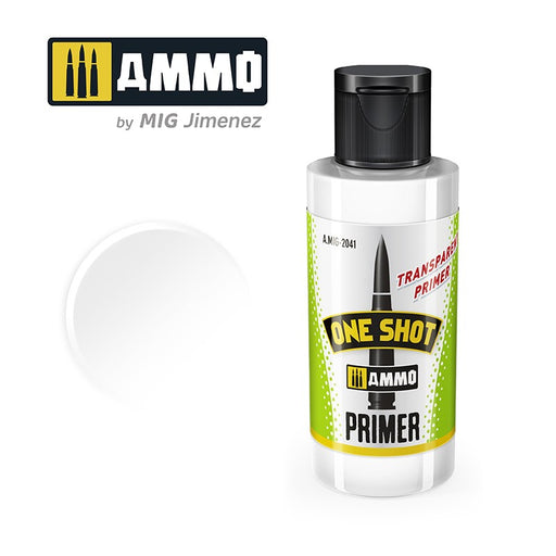 AMMO by Mig Jimenez A.MIG-2041 ONE SHOT PRIMER -TRANSPARENT PRIMER (6661680234545)