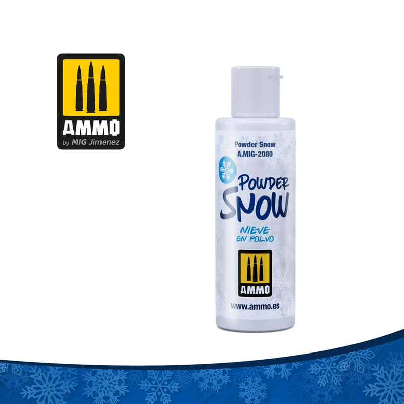 AMMO by Mig Jimenez A.MIG-2080 Powder Snow (60mL) - Hobby City NZ