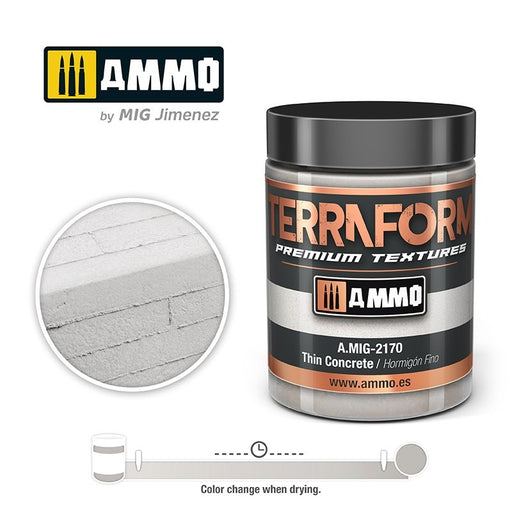 AMMO by Mig Jimenez A.MIG-2170 TERRAFORM Thin Concrete (8170398941421)