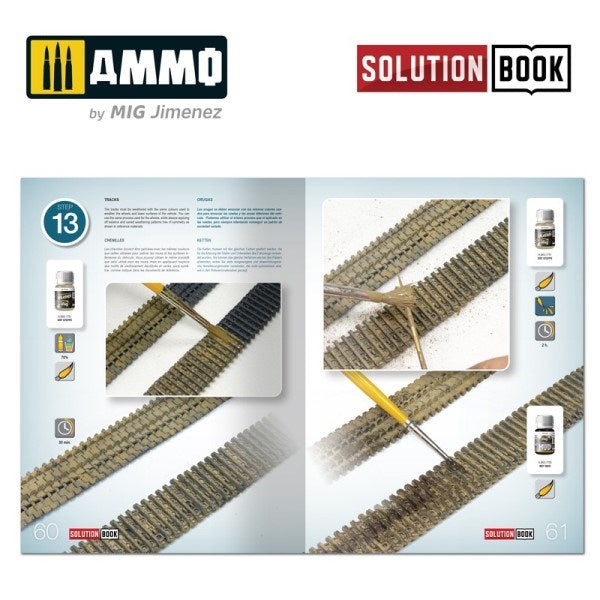 AMMO by Mig Jimenez A.MIG-6601 HOW TO PAINT WWII GERMAN WINTER VEHICLES - SOLUTION BOOK - Hobby City NZ (7882227843309)