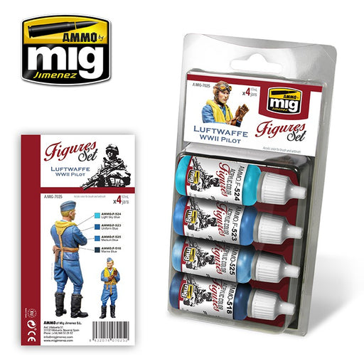 AMMO by Mig Jimenez A.MIG-7025 LUFTWAFFE WWII PILOT UNIFORMS - Hobby City NZ