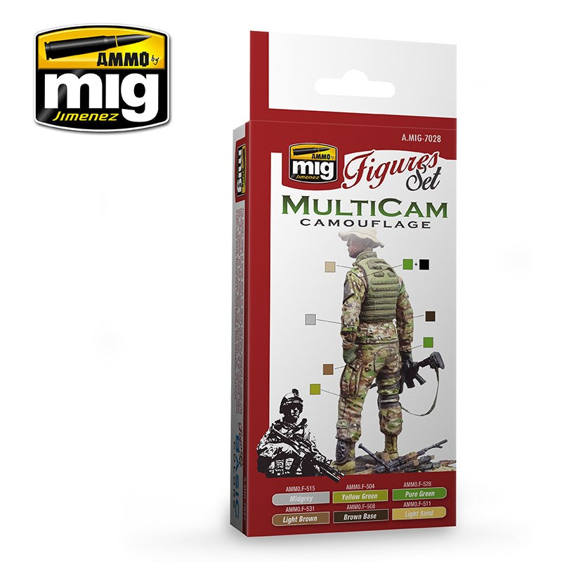 AMMO by Mig Jimenez A.MIG-7028  MULTICAM - Hobby City NZ