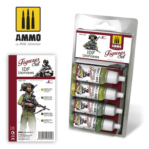 AMMO by Mig Jimenez A.MIG-7030 IDF UNIFORMS (6661680529457)