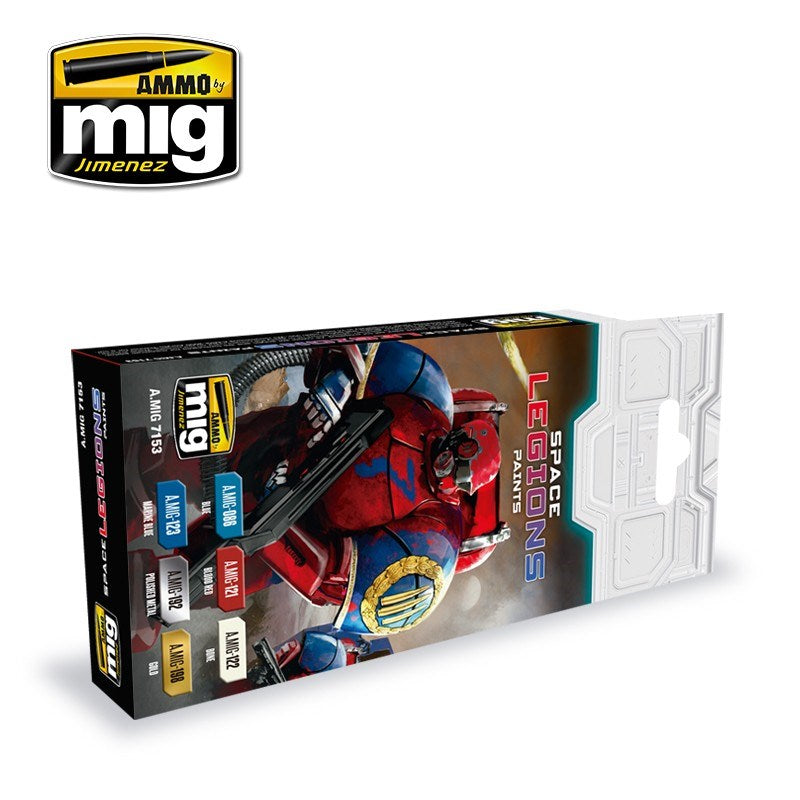 AMMO by Mig Jimenez A.MIG-7153 SPACE LEGIONS COLOR SET