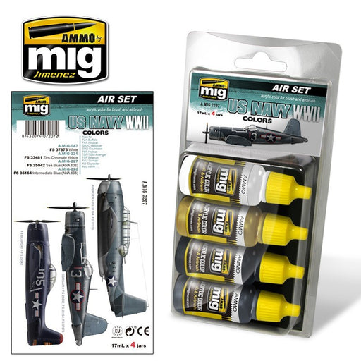 AMMO by Mig Jimenez A.MIG-7207 US NAVY WWII COLORS (8170390683885)
