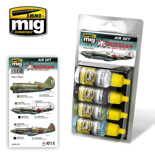 AMMO by Mig Jimenez A.MIG-7222 VVS WWII RUSSIAN EARLY AIRCRAFT (7674775142637)