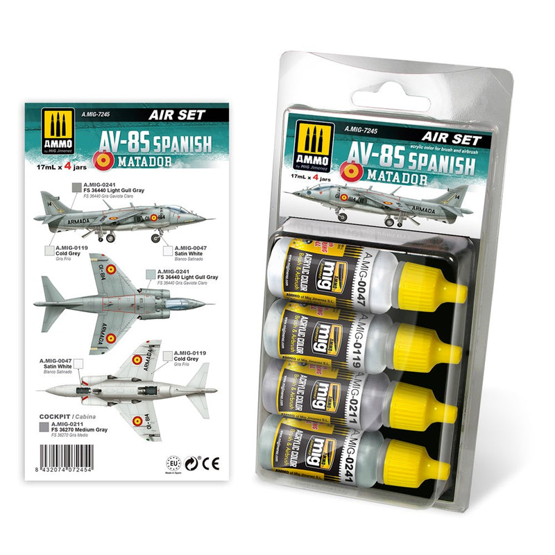 AMMO by Mig Jimenez 7245 AV-8S SPANISH MATADOR SET