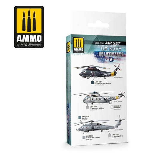 AMMO by Mig Jimenez A.MIG-7250 US NAVY HELICOPTERS - AIR SET (8170398417133)