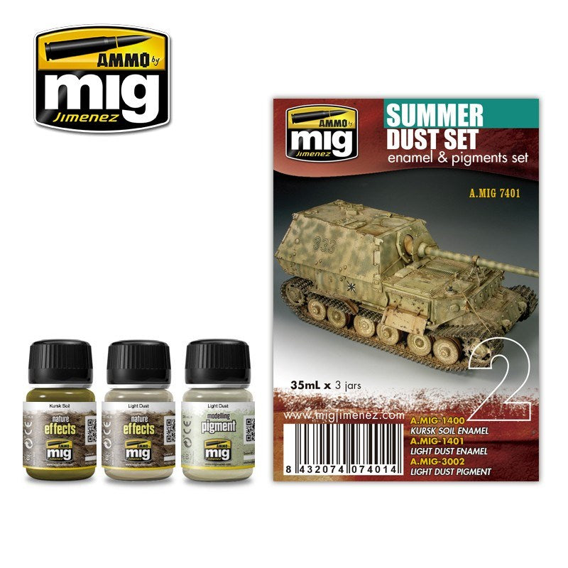 AMMO by Mig Jimenez A.MIG-7401 SUMMER DUST SET