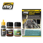 AMMO by Mig Jimenez A.MIG-7430 EARLY LUFTWAFFE COCKPITS - Hobby City NZ