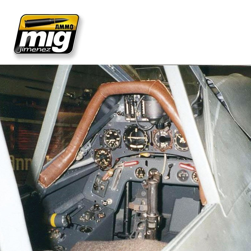 AMMO by Mig Jimenez A.MIG-7431 LATE LUFTWAFFE COCKPITS