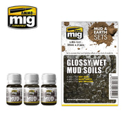 AMMO by Mig Jimenez A.MIG-7442 GLOSSY WET MUD SOILS - Hobby City NZ