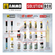 AMMO by Mig Jimenez A.MIG-7723 US NAVY WWII LATE - SOLUTION BOX - Hobby City NZ