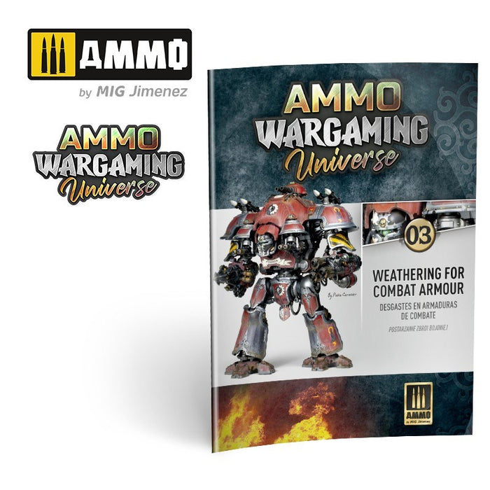 AMMO by Mig Jimenez A.MIG-7922 AMMO WARGAMING UNIVERSE #03 Weathering Combat Armour (8170400776429)
