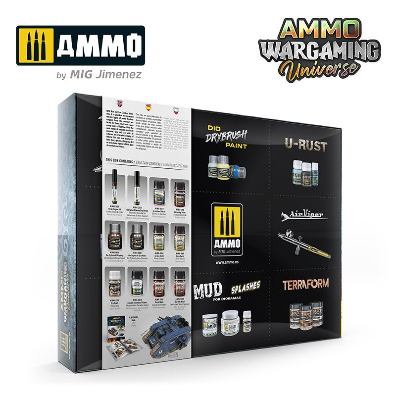 AMMO by Mig Jimenez A.MIG-7925 AMMO WARGAMING UNIVERSE #06 Weathering Combat Vehicles - Hobby City NZ