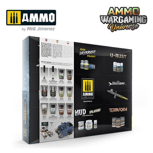 AMMO by Mig Jimenez A.MIG-7925 AMMO WARGAMING UNIVERSE #06 Weathering Combat Vehicles - Hobby City NZ